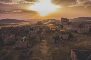 Peñalcazar pueblo abandonado en Soria