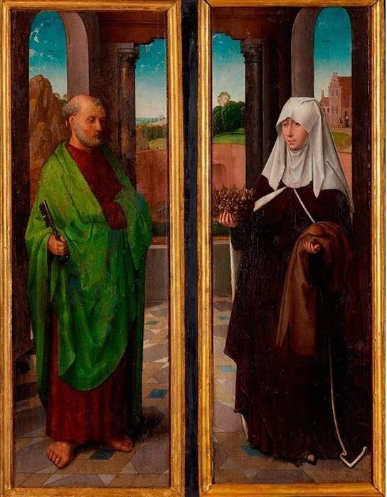 Imágen de las Tablas de Memling. Imágen de las Tablas de Memling. 