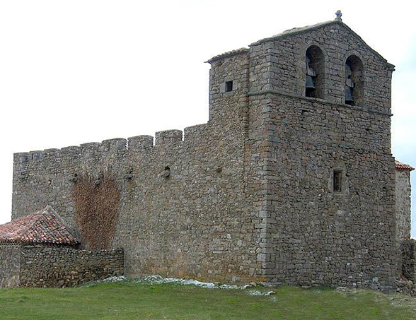 IGLESIA FORTIFICADA DE NTRA SRA DEL COLLADO VALTAJEROS Soria Ni 