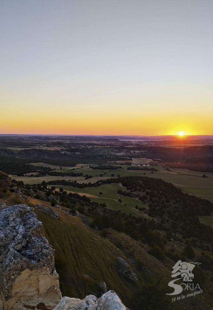 Atardecer desde la Fortaleza de Gormaz