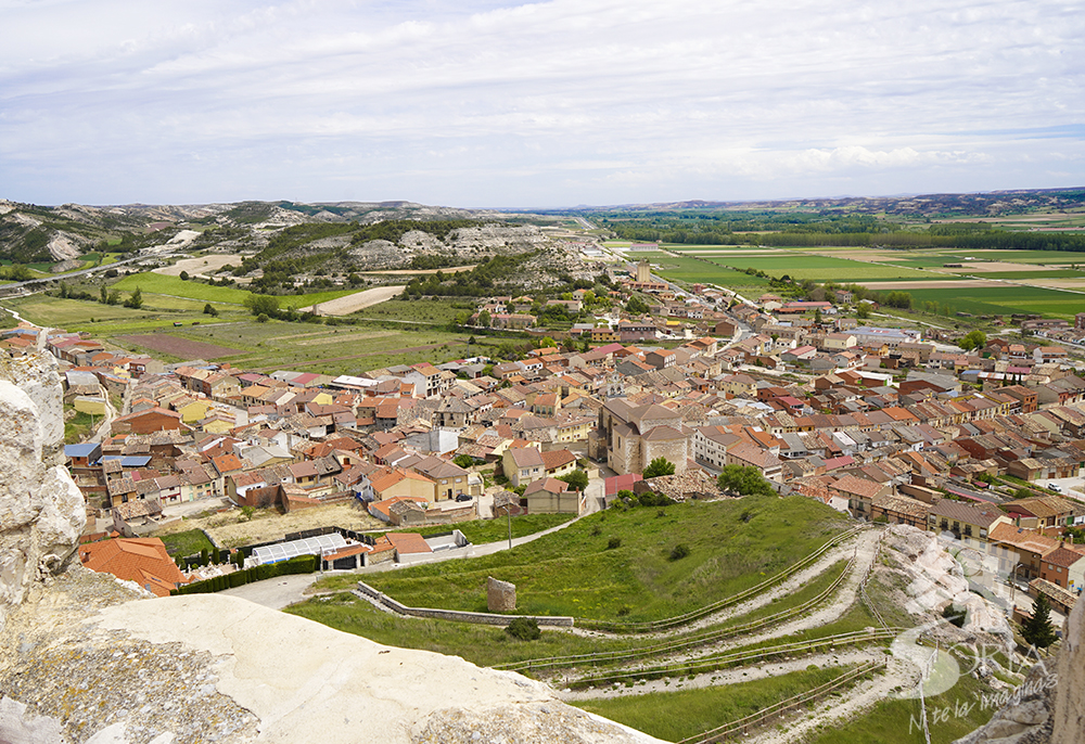 Vistas de Langa de Duero desde el Torreón del Castillo