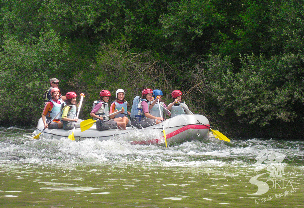Rafting en el río Duero