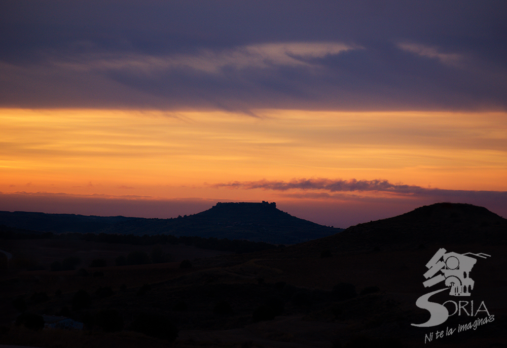 Atardecer desde la Fortaleza de Gormaz