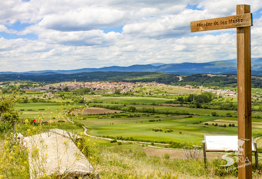 Abejar desde el mirador de los Muros