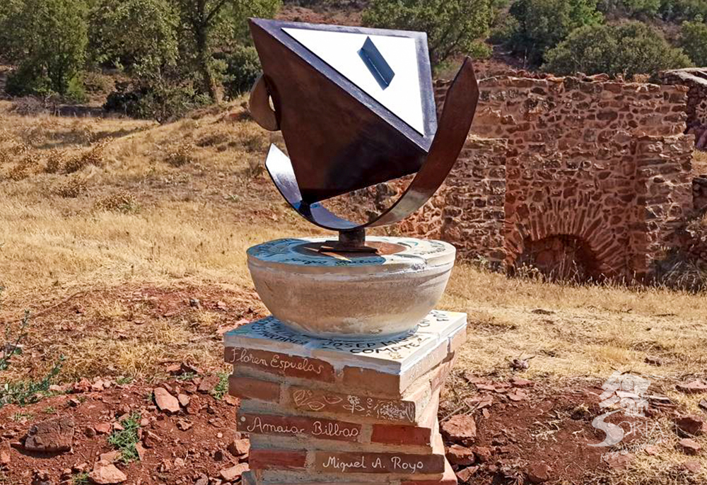 La Ruta del Tiempo en Reznos, relojes solares.