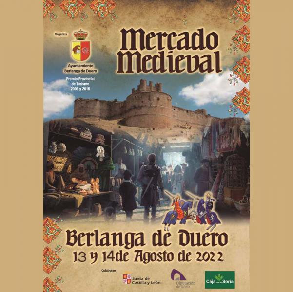 Cartel Mercado Medieval Berlanga de Duero 