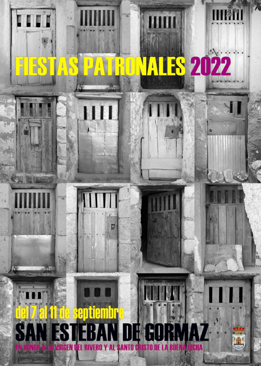 Cartel de fiestas de San Esteban de Gormaz 2022