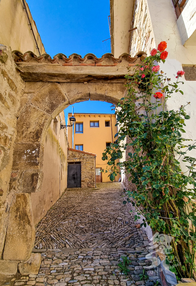 Calles empedradas de San Pedro Manrique 