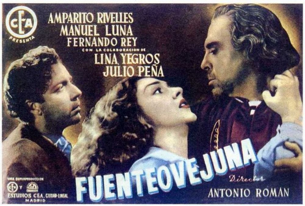 Cartel película Fuenteovejuna 