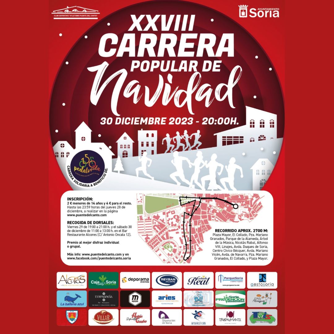 Carrera popular de Navidad de Soria
