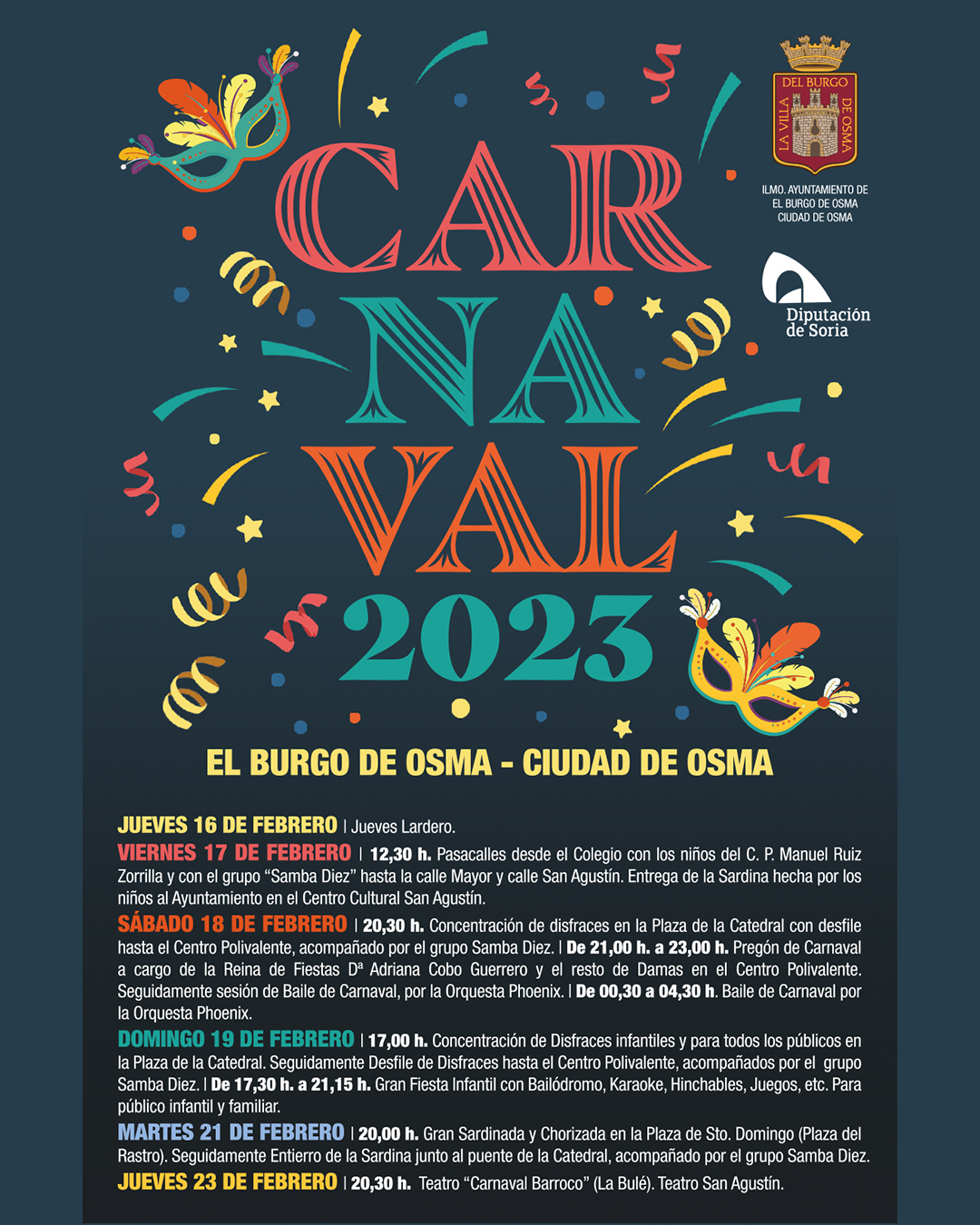 Carnaval el Burgo de Osma Soria ni te la Imaginas