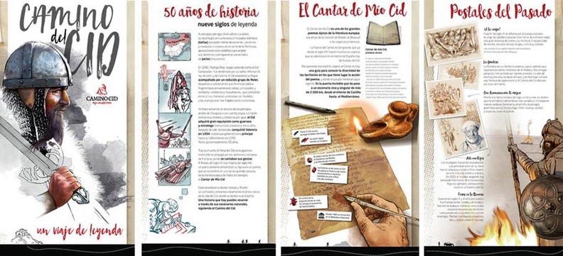 Imágenes de la Página del Camino del Cid