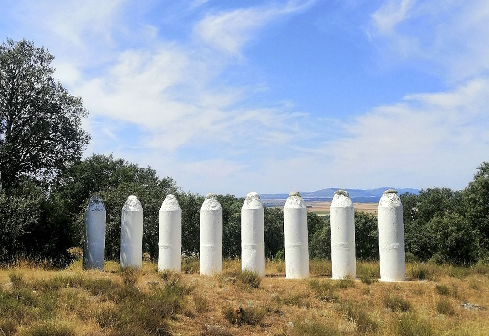 Pilares de la Gran Atalaya en Renieblas
