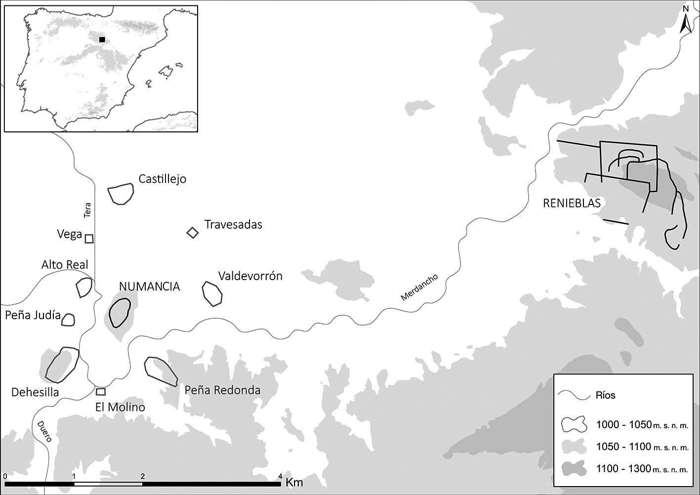 Renieblas y los campamentos del cerco numantino