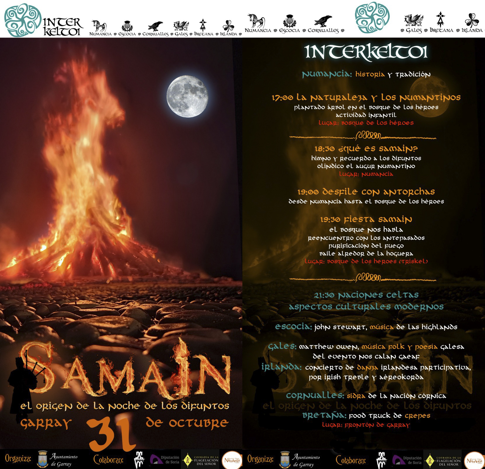 Samain en Garray, Soria