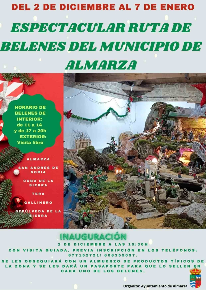 Cartel Ruta de los Belenes de Almarza