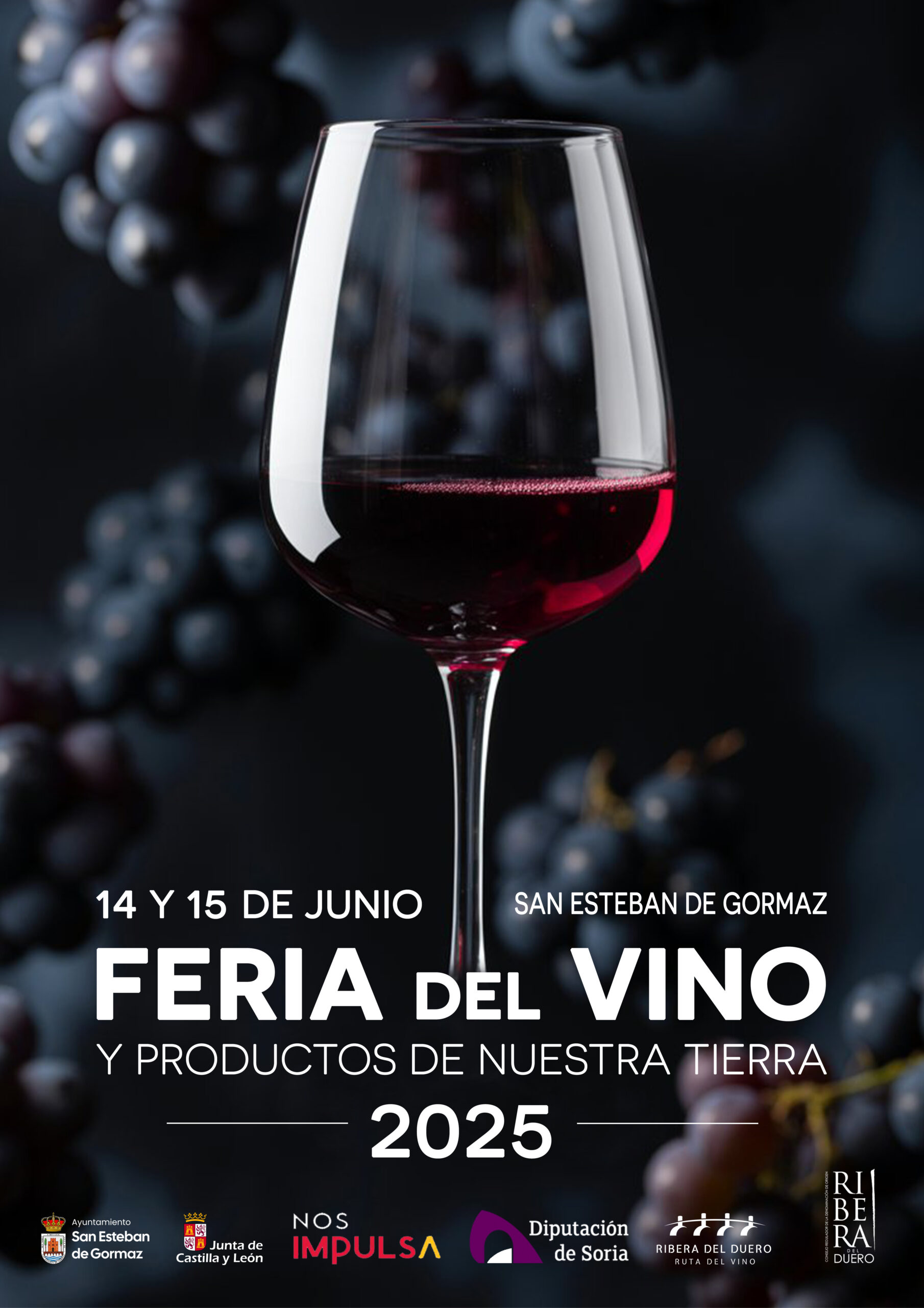 Cartel de Feria del vino